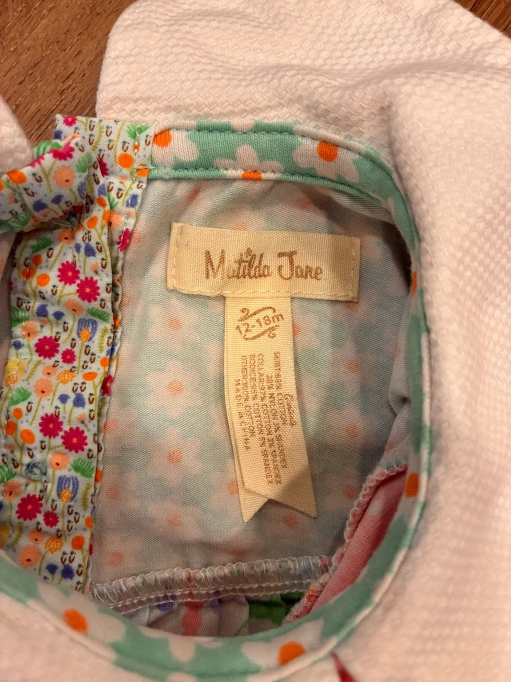 Matilda Jane Raindrops Dress The Adventure Begins Spring Summer Outfit 12-18m
